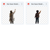 Magical Star Gazer Model Overlays