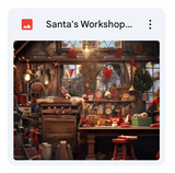 Santa's Workshop Background Bundle