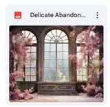 Delicate Abandon Background Bundle