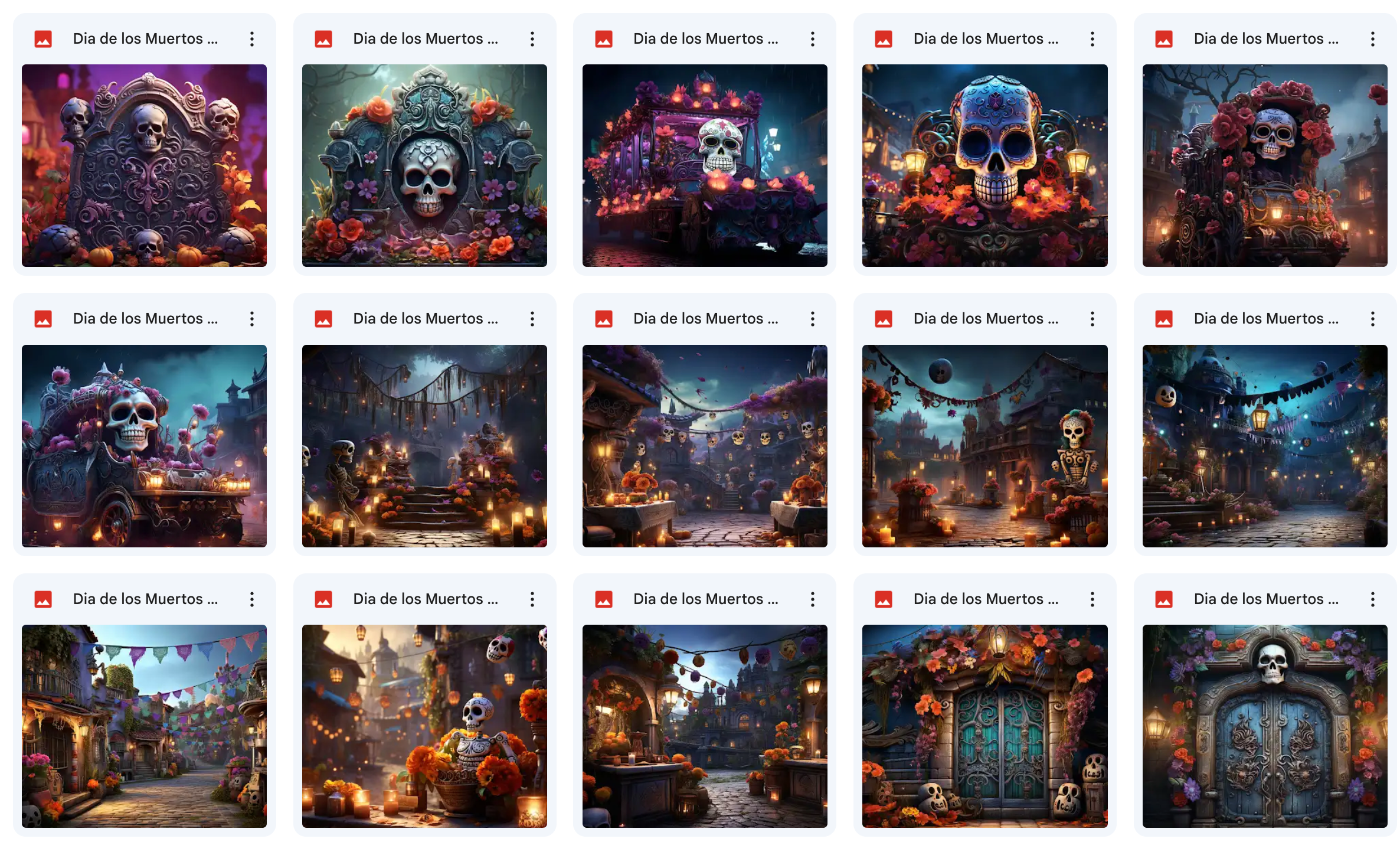 Ultimate Día de los Muertos Background Bundle - Meg Bitton Productions