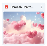 Heavenly Hearts Background Bundle