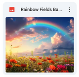 Rainbow Fields Background Bundle