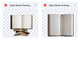 Magical Open Book Overlays