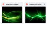 Magical Glowing Witch Magic Overlays