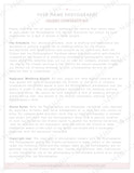 Wedding Contract Template