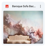 Baroque Sofa Background Bundle