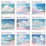 Ultimate Pastel Paradise Background Bundle