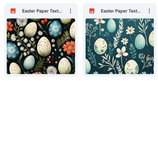 Magical Easter Paper Textures