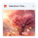 Valentine Tree Background Bundle