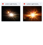 Magical Lantern Light Overlays