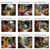 Ultimate Garden Path Background Bundle