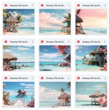 Ultimate Dreamy Tiki Hut Background Bundle