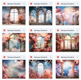 Ultimate Baroque Clouds Background Bundle