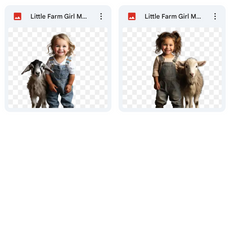 Magical Little Farm Girl Model Overlays