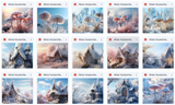 Winter Fairy Asset Pack - Meg Bitton Productions