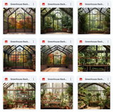 Greenhouse Background & Overlays Asset Pack