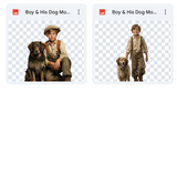 Magical Boy & His Dog Model Overlays
