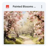 Painted Blossoms Background Bundle