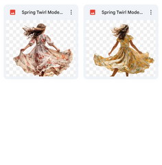 Magical Spring Twirl Model Overlays