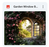 Garden Window Background Bundle