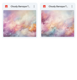 Magical Cloudy Baroque Textures