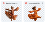 Magical Dancing Autumn Model Overlays