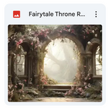 Fairytale Throne Room Background Bundle