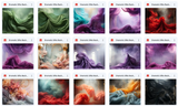 Ultimate Dramatic Silks Background Bundle - Meg Bitton Productions