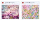 Magical Speckled Meadow Textures