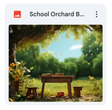 School Orchard Background Bundle