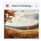 Fields of Fall Background Bundle