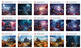 Spooktacular Halloween Background Bundle - Meg Bitton Productions