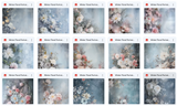 Ultimate Winter Floral Portrait Background Bundle - Meg Bitton Productions