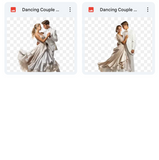 Magical Dancing Couple Model Overlays