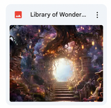 Library of Wonders Background Bundle