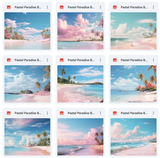 Ultimate Pastel Paradise Background Bundle