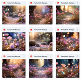 Ultimate Fairy Path Background Bundle