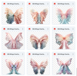 Silk Fairy Background & Overlay Asset Pack