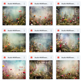 Ultimate Studio Wildflowers Background Bundle