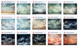 Ultimate Studio Clouds Background Bundle - Meg Bitton Productions