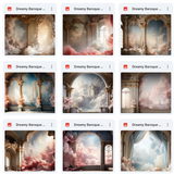 Ultimate Dreamy Baroque Background Bundle