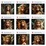 Fine Art Fairy. Background & Portrait Asset Pack