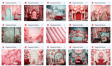 Ultimate Peppermint Studio Background Bundle - Meg Bitton Productions