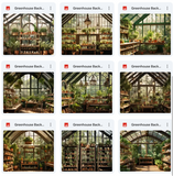 Greenhouse Background & Overlays Asset Pack