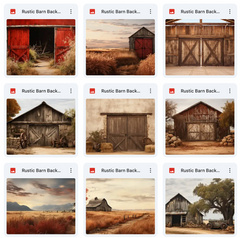 Rustic Barn Background & Overlay Asset Pack