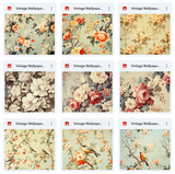 Ultimate Vintage Wallpaper Texture Bundle