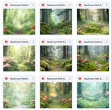 Ultimate Mushroom Path Background Bundle