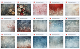 Ultimate Christmas Fine Art Background Bundle - Meg Bitton Productions