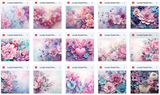 Ultimate Lovely Pastel Floral Texture Bundle