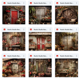 Ultimate Rustic Studio Background Bundle